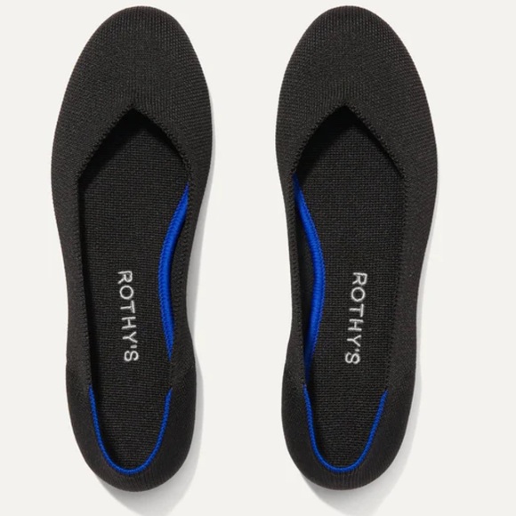 Rothy’s “The Flat” - Black Solid, Round Toe Size 6.5 - Picture 9 of 9